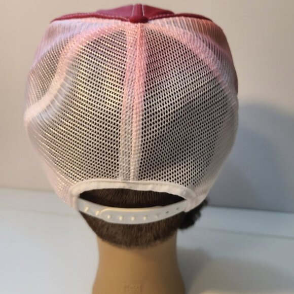 Vintage 90s Trucker Hat Firestone Forestry Tires Patch Mesh Adjustable Hat - Picture 4 of 8